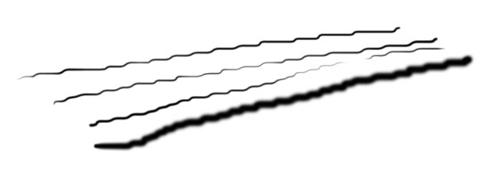 Intuos3 - jagged lines and curves in mouse mode